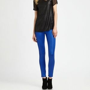 AIKO Metallic Blue Leggins